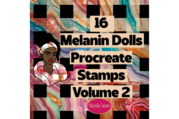 16 Melanin Dolls Procreate Stamps V2: A Designer's Guide