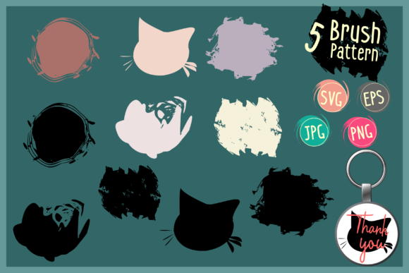 Brush Pattern: 5 Seamless Designs for Modern Crafts