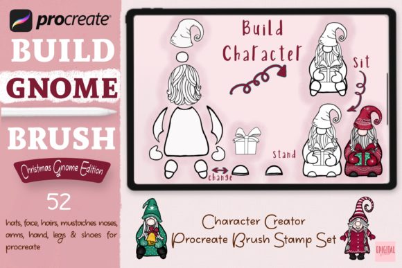 Build Gnome Brush Stamp for Procreate: A Crafter's Toolkit