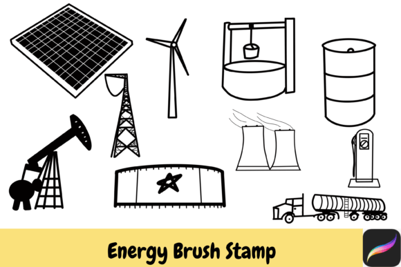 Energy Hand Drawn Brush Stamps: A Creative Toolkit
