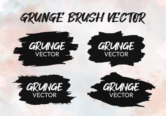 Grunge Stroke Brush Set: Add Texture and Authenticity