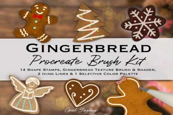 Procreate Gingerbread Brush Kit: A Sweet Addition to Your Toolkit