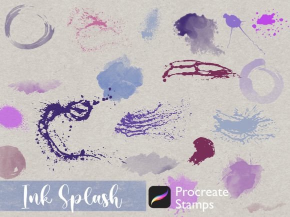Procreate Ink Splash Stamp: Adding Authentic Texture to Digital Art