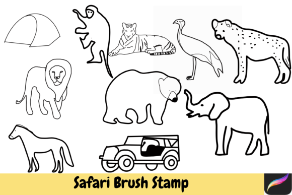 Safari Brush Stamps Procreate: Unleash Wild Creativity