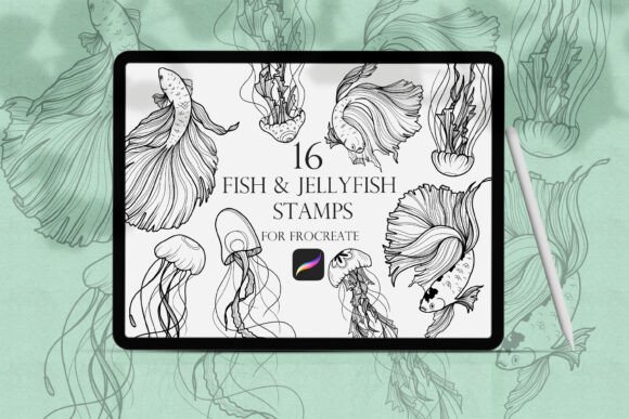 Transforming Digital Art with Oceanic Procreate Stamps