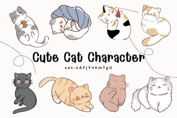 Unleash Feline Charm: A Deep Dive into the Cute Cartoon Cat Collection